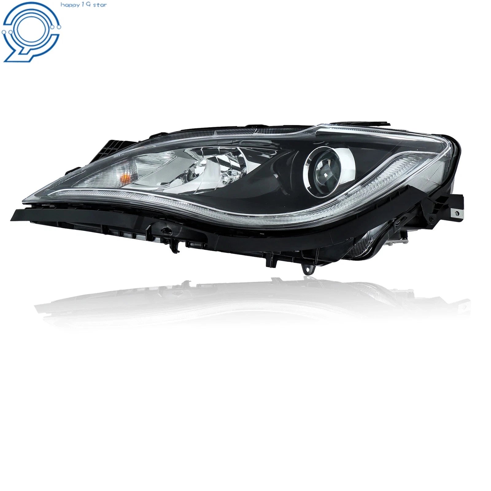 Left Headlight for Chrysler Pacifica (2017–2020) HID with LED DRL Chrome Trim