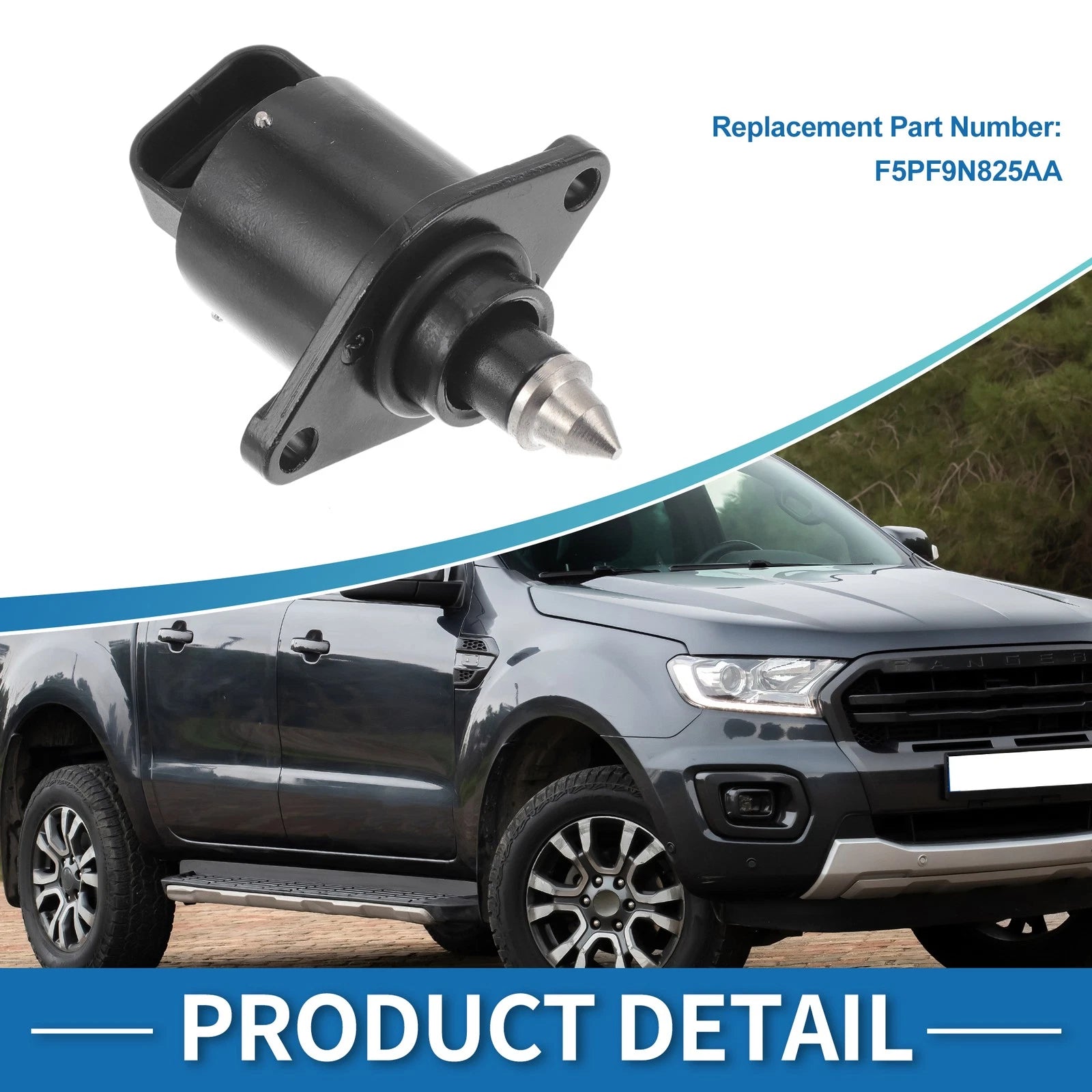 Idle Air Control Valve for Ford Ranger (1995–2001) No.F5PF9N825AA