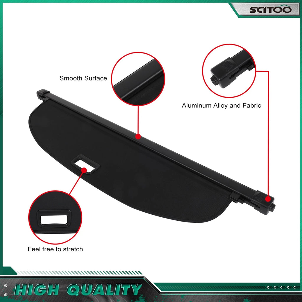 Retractable Cargo Cover for Acura RDX (2019–2024)