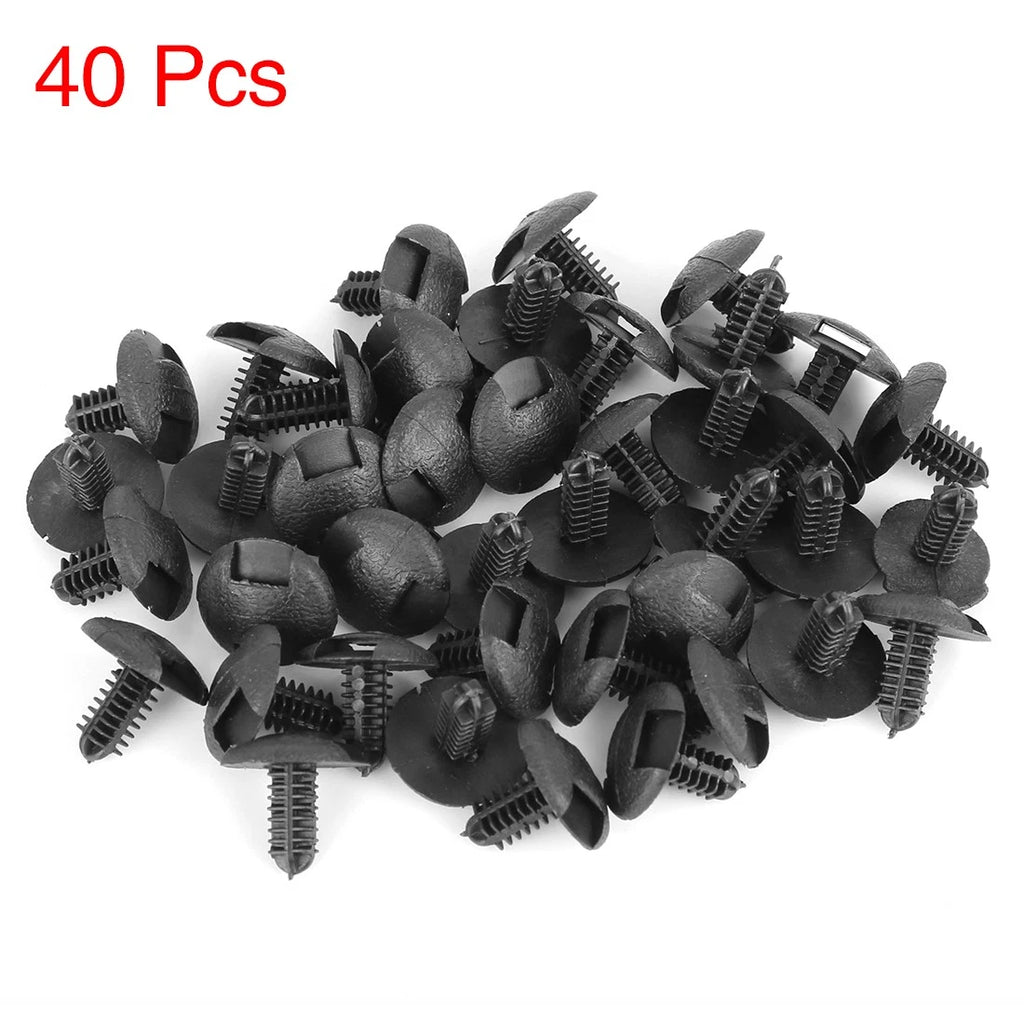 40pcs Plastic Bolt Rivets Fastener Clips for Toyota (Various Models)