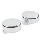 Chrome Upper Fork Caps Covers for Harley Softail Breakout FXBR FXBRS (2018-2023)