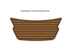Swim Platform Step Pad for Malibu 21 VLX (2014) - EVA Foam Teak Deck Mat