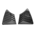 2X Carbon Fiber Look Side Window Louver Shutter Cover for Infiniti Q50 (2014–2023)