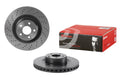 Brembo Front X-Drilled Coated HC Vented Disc Brake Rotor for MB C215 W220 (2000–2006)