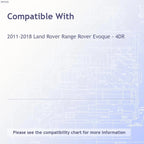 Pillar Post Covers Diamond Grade 6pc for 2011-2018 Land Rover Range Rover Evoque 4DR