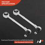 2X Front Lower Rearward Control Arm with Ball Joint for Mercedes-Benz