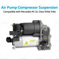Air Pump Compressor for Mercedes ML GL Class W166 X166 (2011–2016)