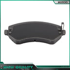 Front Brake Calipers Set with Bracket & Pads for Jeep Liberty (2002–2007)