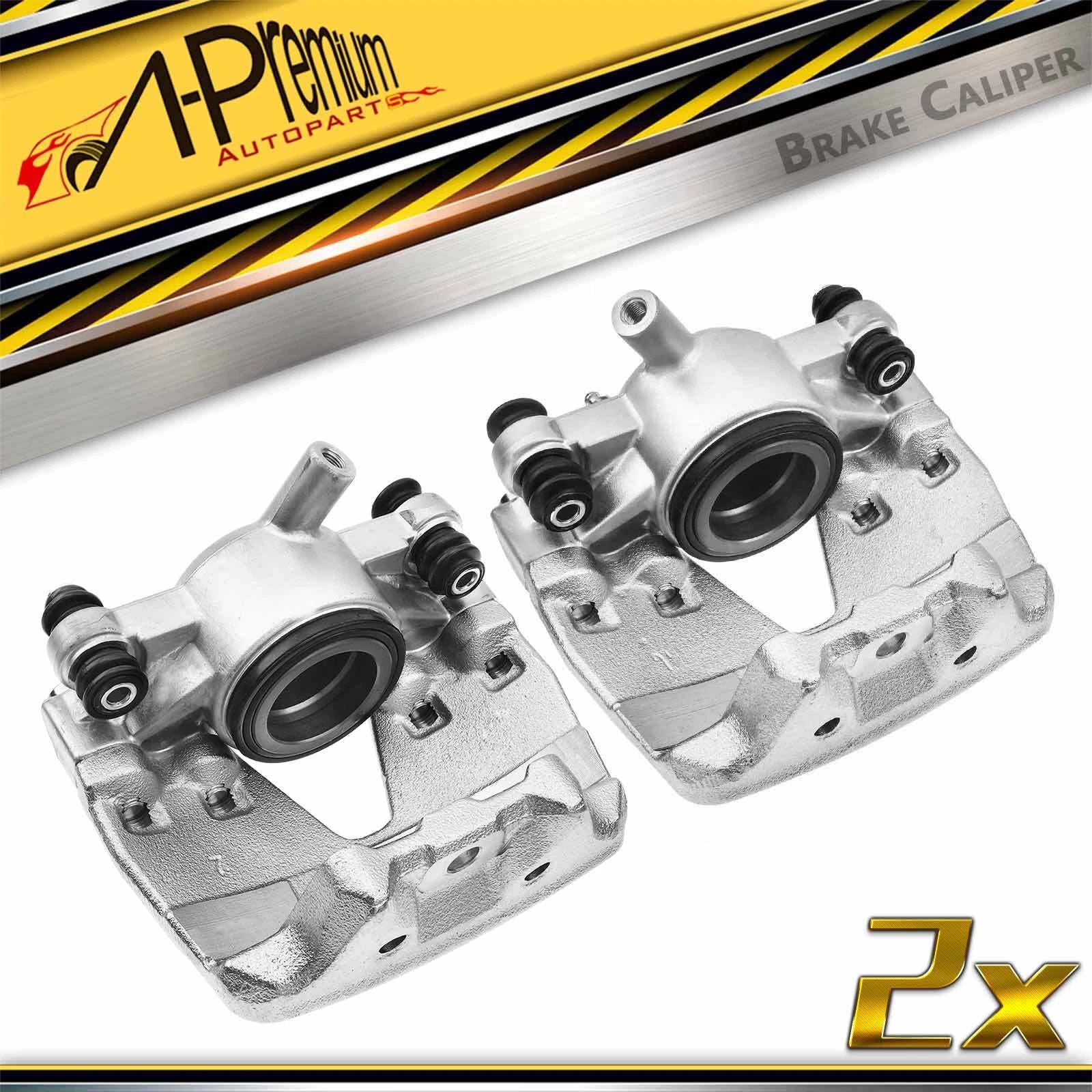 2X Front Disc Brake Caliper for Mercedes-Benz C250 E400 E550 SLC300
