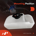 Windshield Washer Reservoir with Cap for Chevy S10 S10 Blazer (1982-1987)