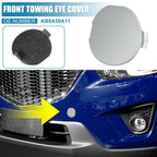 Tow Hook Cover for Mazda CX-5 (2017–2022) - Silver Tone