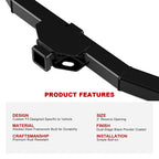 Trailer Hitch Receiver for Toyota FJ Cruiser (2007-2014)