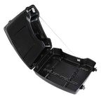 Black Razor Trunk Top Luggage Rack for Harley Touring (1997–2013)