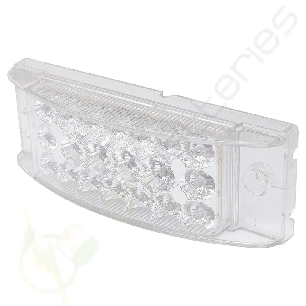 5 Pair Clear Lens Red Amber Side Marker Turn Signal for Truck Trailer