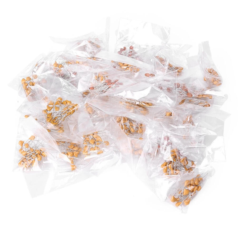 Set of 700 Monolithic Ceramic Capacitors 8pF–2.2uF Assorted Kit