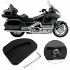 Kickstand Sidestand Extension Plate Pad for Honda GoldWing GL1800 (2010–2017) Black T9