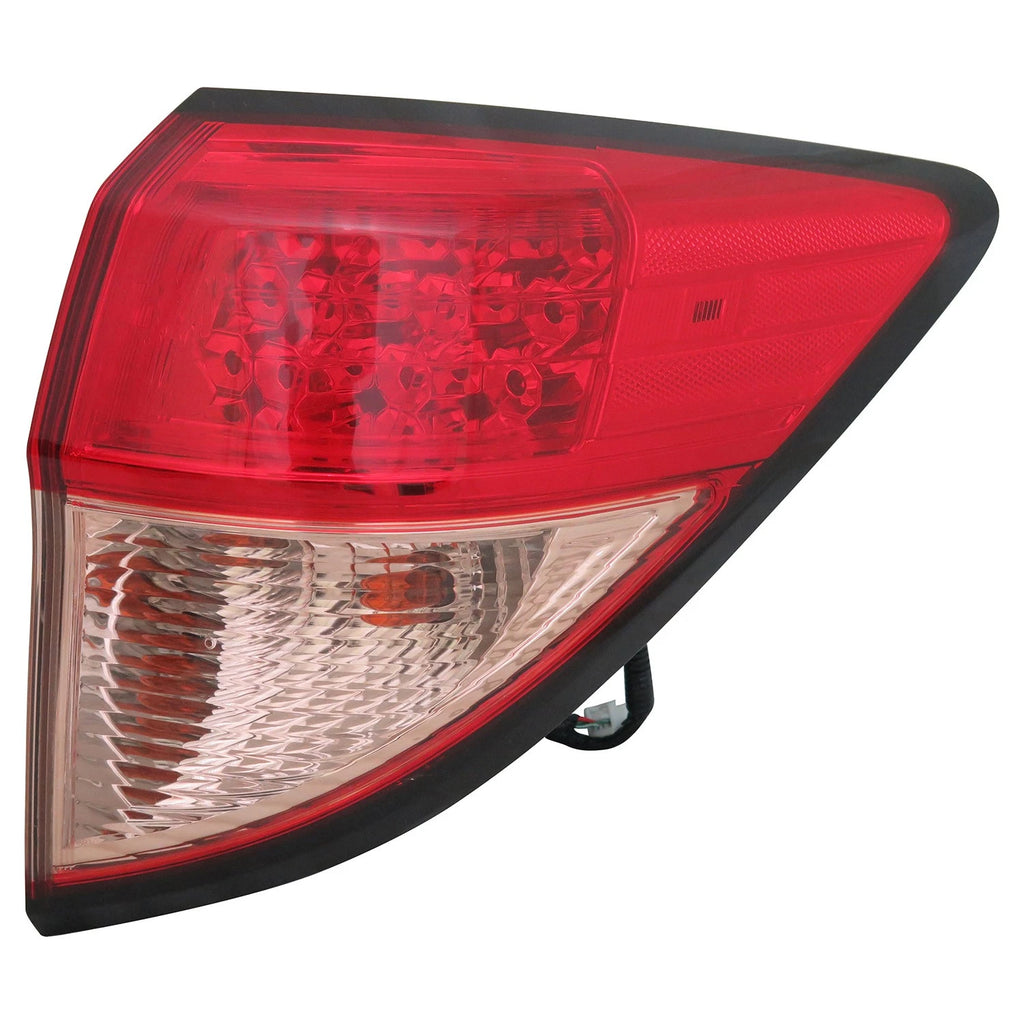 Replacement Passenger Side Outer Tail Light Lens/Housing For 2016-2018 Honda HRV