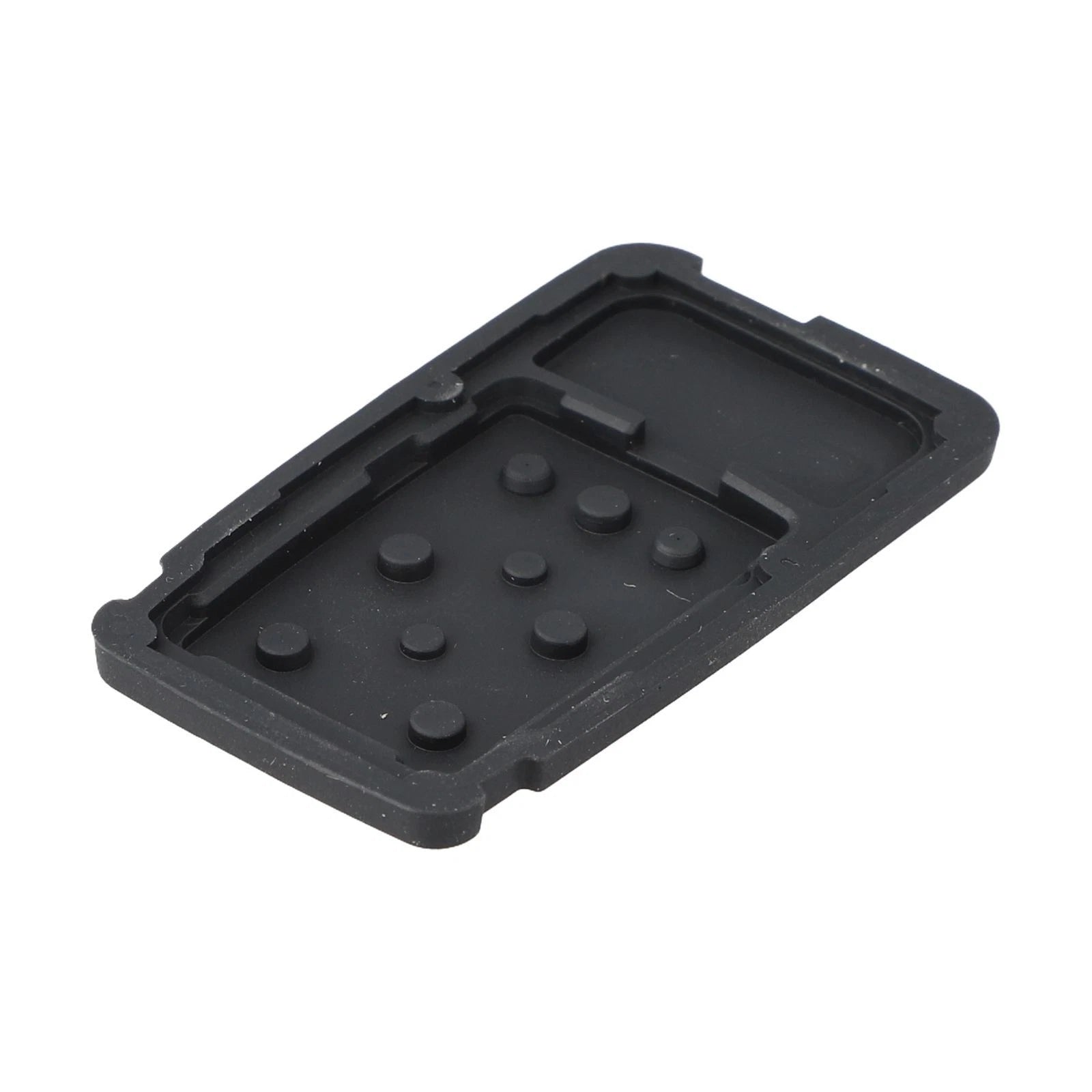 Black Rubber Remote Key Case Pad for Volvo XC60 XC70 V70 S60 S80 (2008–2017)