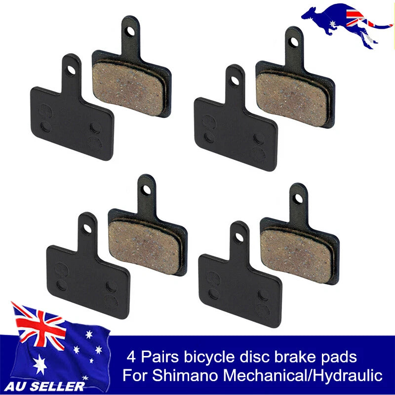 4 Pairs Disc Brake Pads for Shimano M375 M446 Tektro Auriga Pro