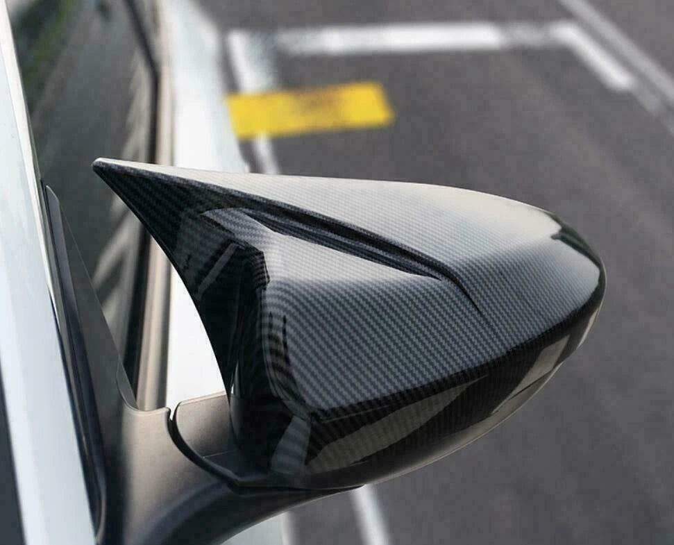 Pair Rearview Mirror Cover Trim for Honda Accord (2018–2020) Carbon Look