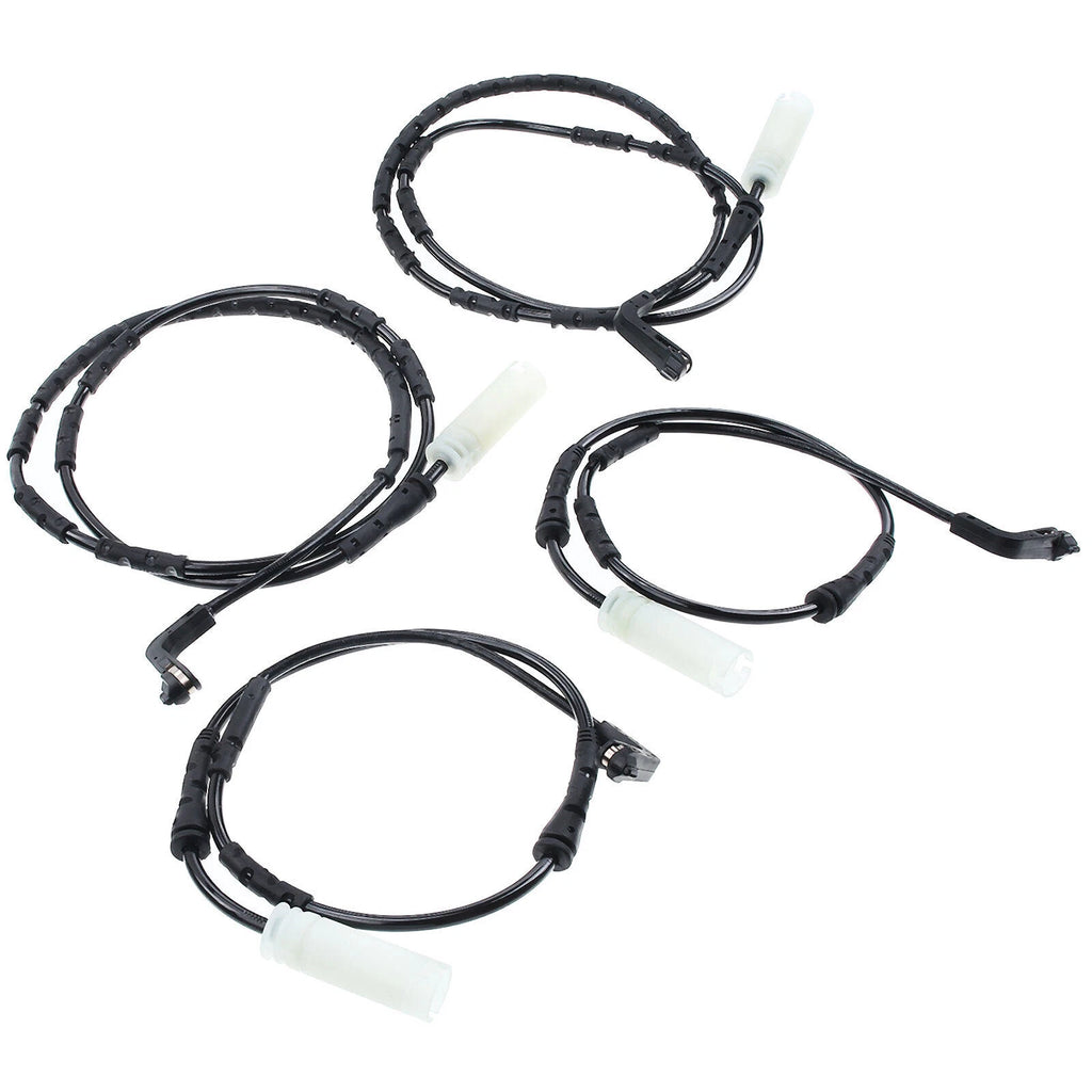 Set of 4 Disc Brake Pad Wear Sensors for BMW 135i 328i 335i 335d (2007–2013)