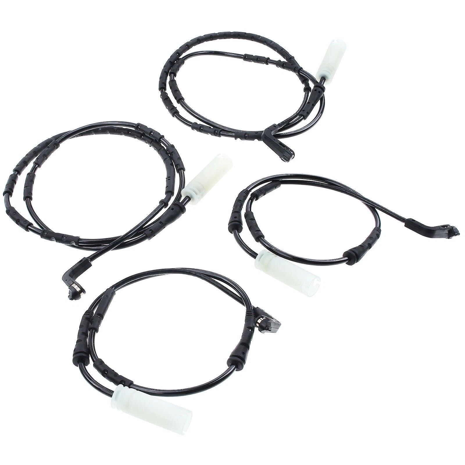 Set of 4 Disc Brake Pad Wear Sensors for BMW 135i 328i 335i 335d (2007–2013)