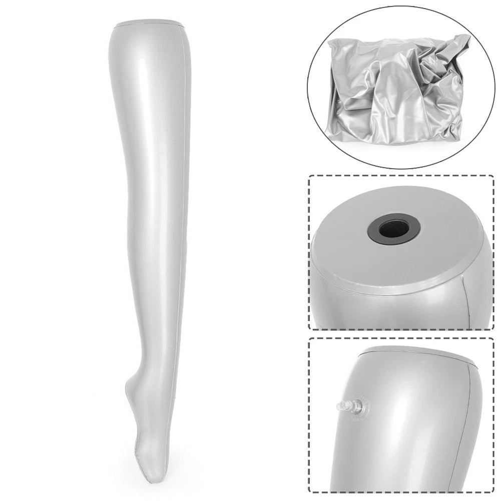 Set of 2 Inflatable Leg Mannequin Stockings Trousers Display