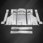 7-Piece Rear Trunk Floor Pan Panel Kit for Chevelle GTO Skylark Cutlass (1968–1972)