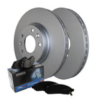 Front Brake Kit 299mm Rotors & Akebono ProACT Pads for Ford Fusion MKZ (2006–2012)