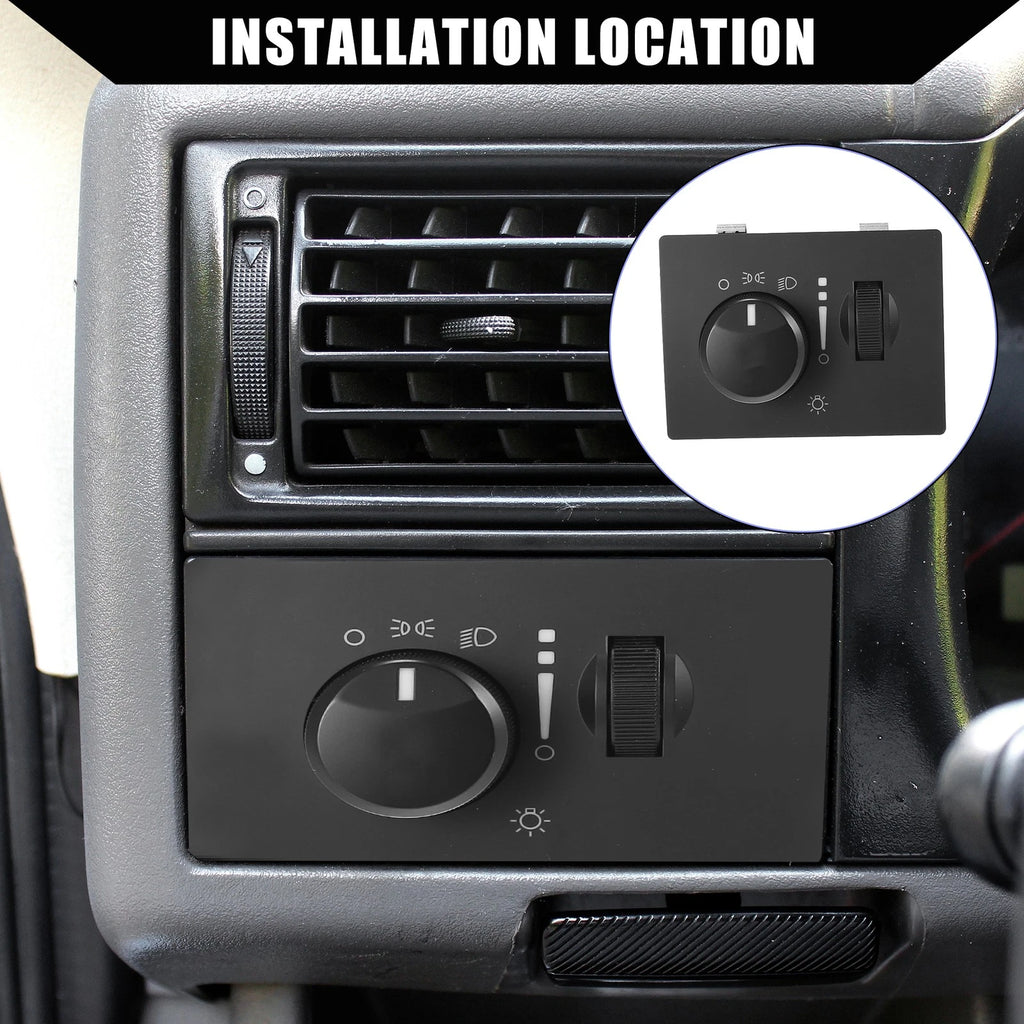 Headlight Switch for Chrysler 300, Dodge Challenger (2011–2023) No.68019567AC
