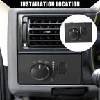 Headlight Switch for Chrysler 300, Dodge Challenger (2011–2023) No.68019567AC