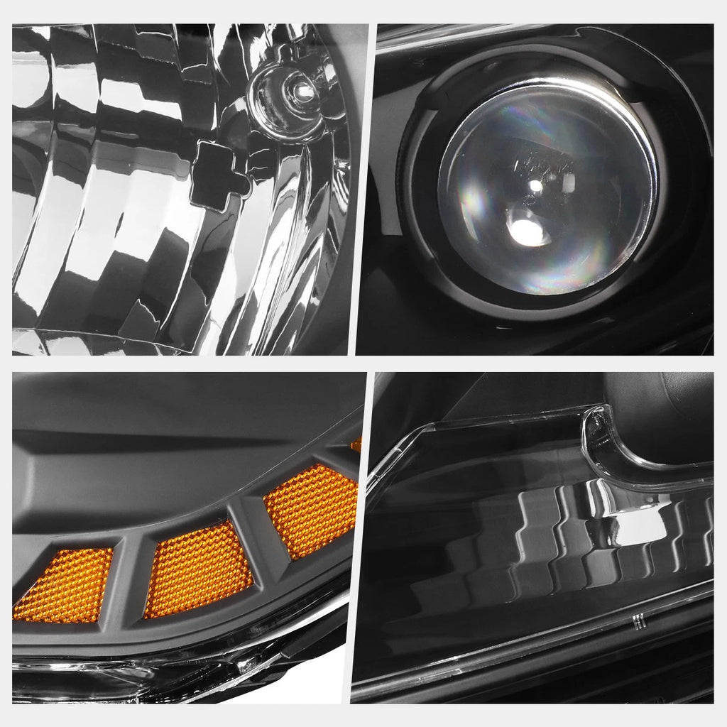 Projector Headlights for Kia Optima (2011–2013) OE Style Black Housing