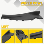 Right Side Windshield Wiper Cowl Extension Trim for Nissan Pathfinder (2013–2020)