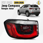 Halogen Tail Light Outer Left for Jeep Compass (2019–2026) 68417081AD
