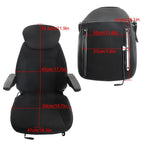 Seat Assembly for New Holland Loader Backhoe 555 Series