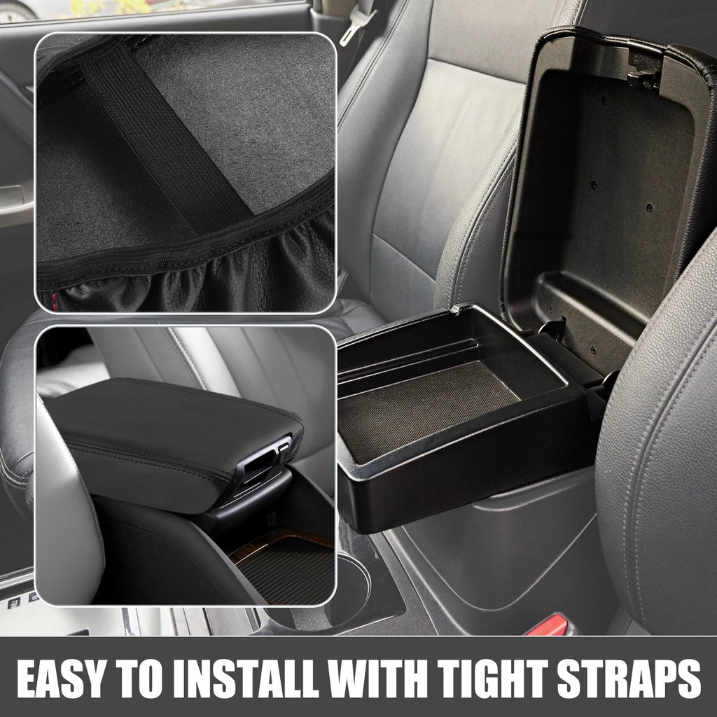 Center Console Cover Armrest Protector for Toyota Corolla Cross (2022) Black