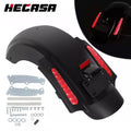 LED Black Rear Fender System for Harley Touring Electra Road Glide (2009–2013)