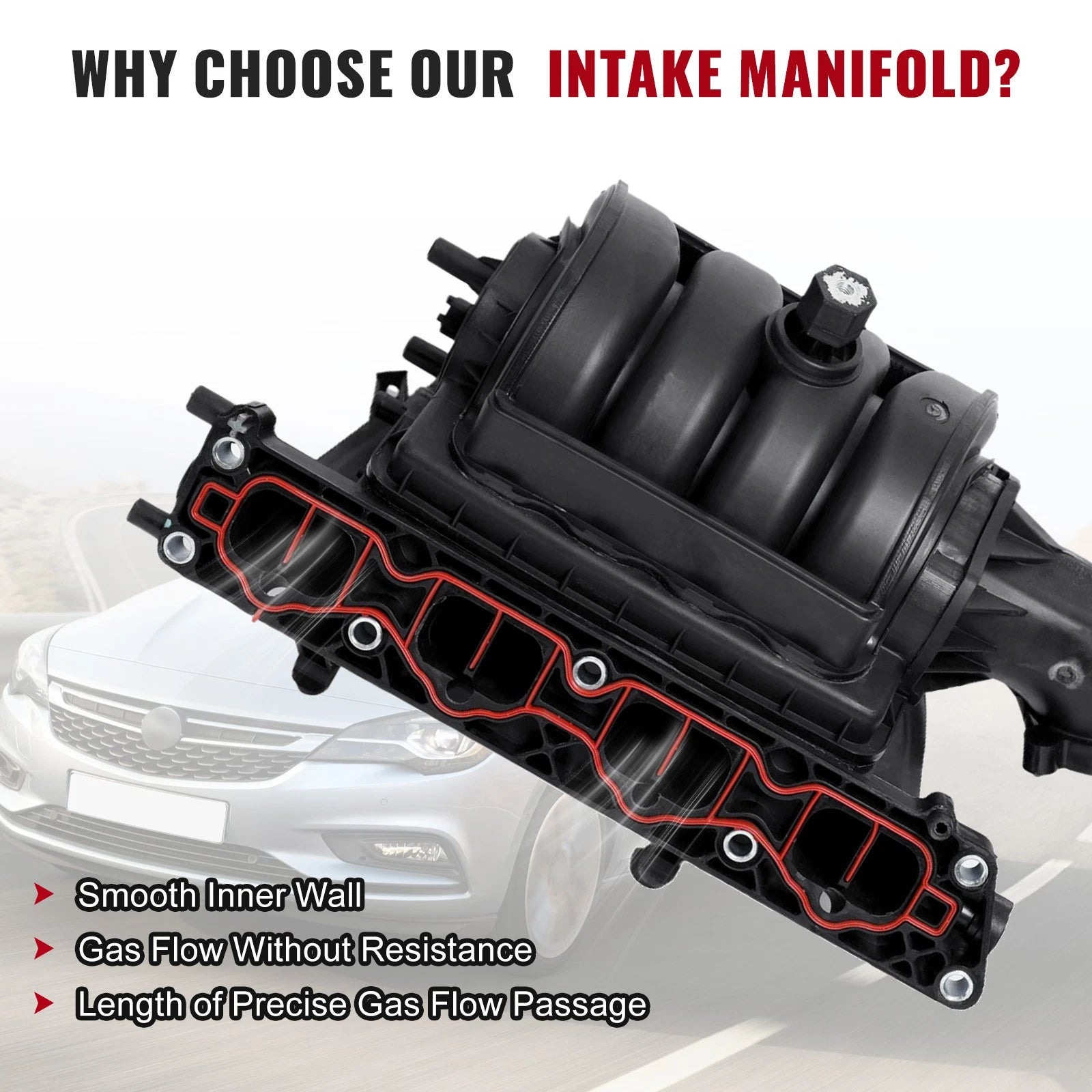 Engine Intake Manifold for Chevy Aveo/Aveo5, Pontiac G3 (2009-2011)
