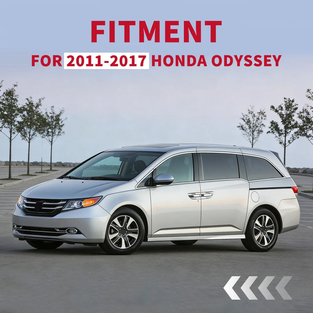 Leather Front Door Panel Armrest Cover for Honda Odyssey (2011-2017)