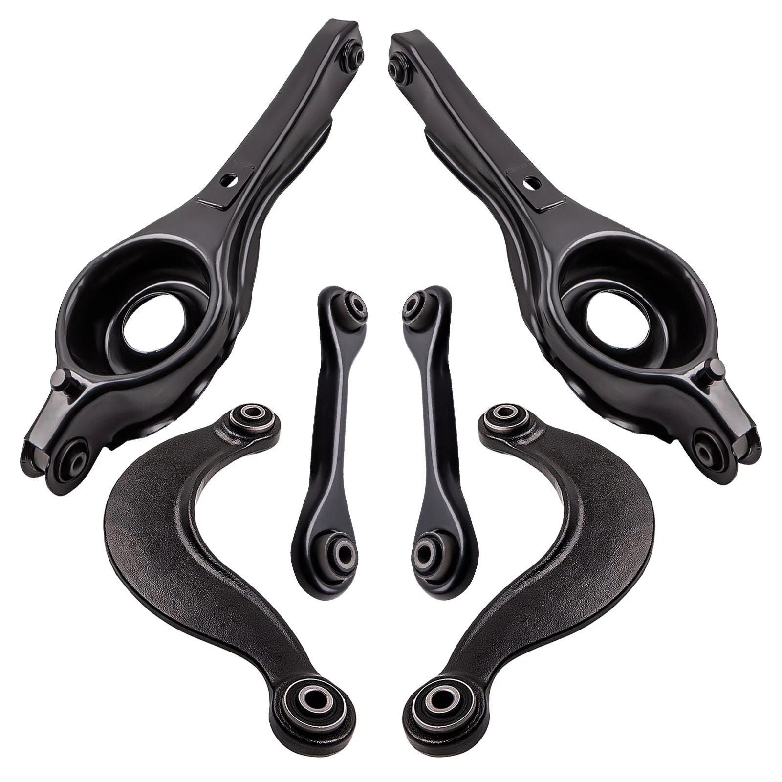 6x Rear Control Arms Set for Ford Focus (2000–2011)