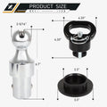 Puck System Gooseneck Hitch Ball Kit for Dodge Ram 2500 3500 (2013–2023)