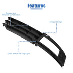Pair Fog Light Mesh Grille for Audi A6 C6 Avant (2008–2011)