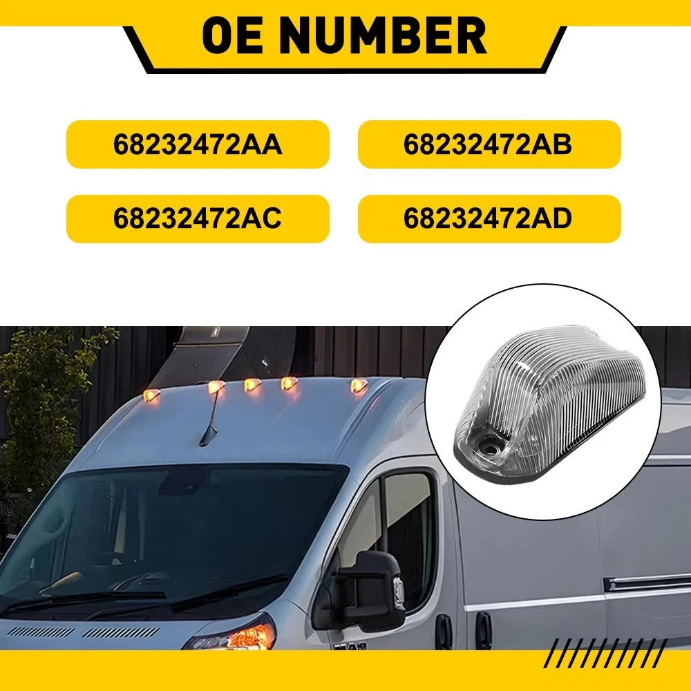 Yellow Cab Roof Light for Ram ProMaster 1500 2500 3500 (2014–2023)