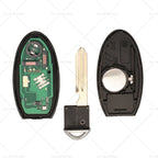 2X ID46 Chip Smart Remote Key Fob for Nissan Micra Juke Note Leaf (2010–2020)