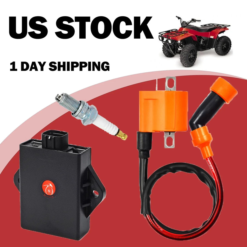 Ignition Coil Spark Plug CDI Box 2x4 for Arctic Cat 250 (1999–2005)