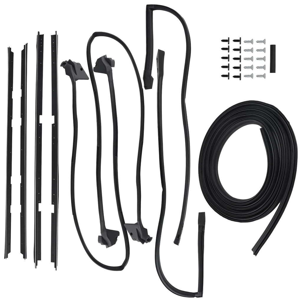 9PCS Weatherstripping Seals Kit for Chevrolet LeMans Malibu (1978–1981)