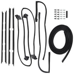 9PCS Weatherstripping Seals Kit for Chevrolet LeMans Malibu (1978–1981)