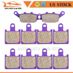 Front & Rear Brake Pads for Kawasaki ZR1000 Z1000 ABS (2007–2009)