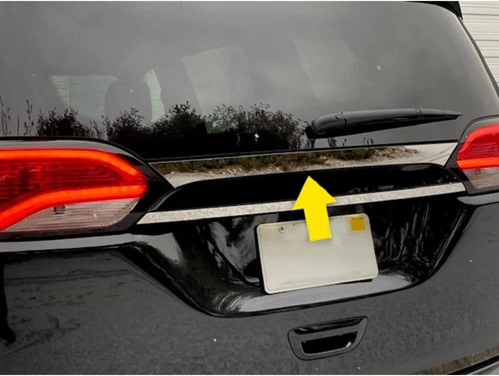 1pc. Luxury FX Polished Tailgate Accent Trim for 2017-2021 Chrysler Pacifica SUV