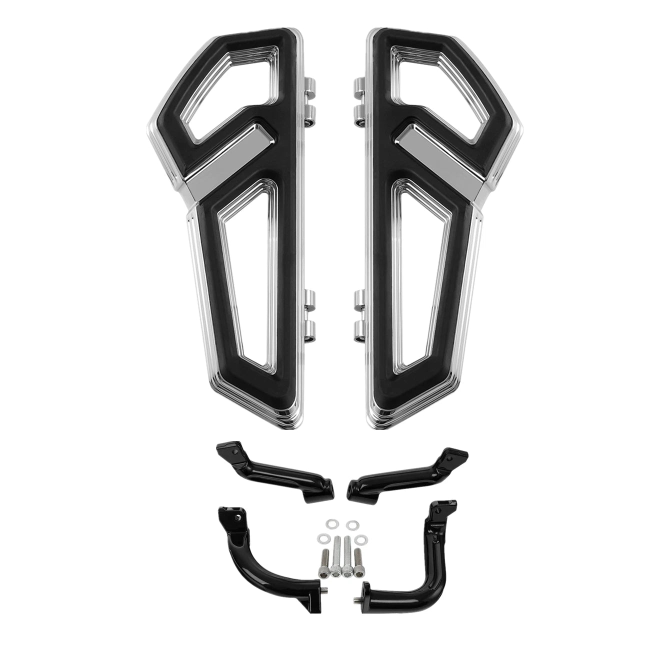 Front Driver Floorboard Footboard & Bracket for Harley Electra Glide (2014–2024)